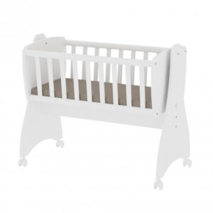 Lorelli First Dreams ringatható bölcső 105x55 - White / Fehér