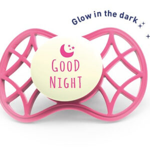 Nuvita Air.55 Cool! éjszakai cumi védőkupakkal 6hó+ - Glow Marsala - 7085