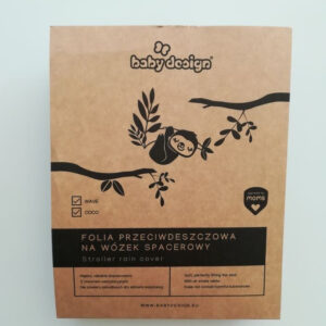 Baby Design esővédő Coco és Wave babakocsihoz