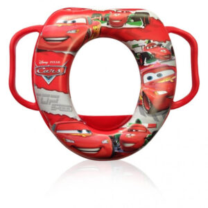 Lorelli Disney mintás párnázott WC szűkítő - Verdák / piros