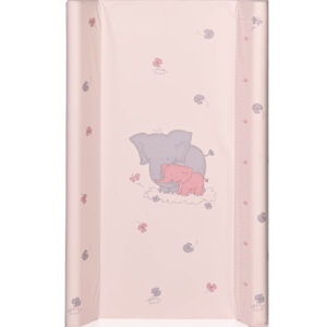 Lorelli pelenkázó lap merev peremes 50x71 - pink