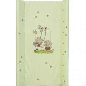 Lorelli pelenkázó lap merev peremes 50x71 - green