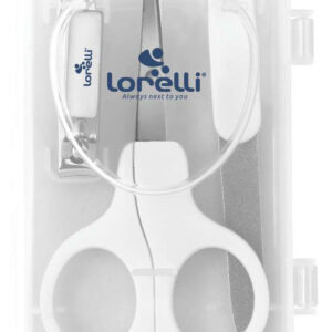 Baby Care manikűr szett tartóban - fehér