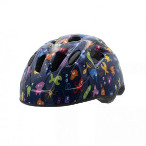 Bellelli biciklis gyerek sisak XS méretben - Monsters Blue