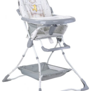 Lorelli Bonbon fix etetőszék - Noble Grey Hippo