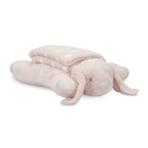 Lorelli Poffy Duo takaró 75x90 cm párnával pink